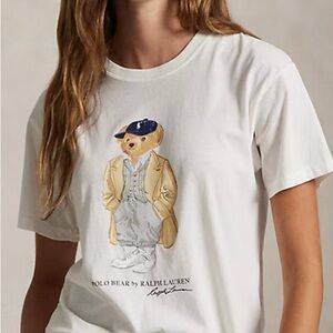 NWT Polo Ralph Lauren Polo Bear Cotton Jersey Tee